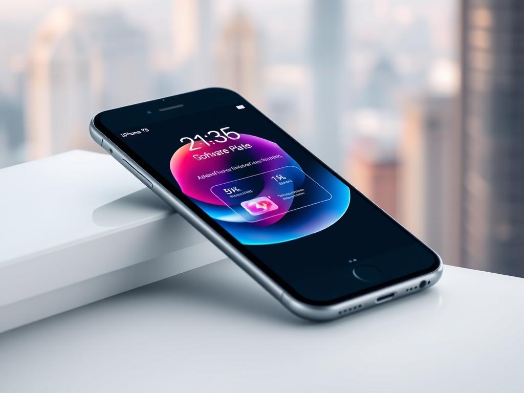 Atualização de software do iPhone 7